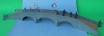  : Toy CIVIL WAR Burnside Bridge Plastic Army Men Playset 2.5 feet long with TEN 2inch 1/32nd scale Soldier Figures!