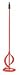 Industrial Grade 2FDJ3 Drum Mixer, 4 5/8 In Dia. Med Viscosity