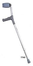 Adult Forearm Crutch W/Anatomical Handle - 1 Pair