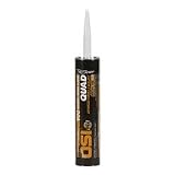 Henkel 24411-203 Quad Advanced Formula Sealant 10.2 Oz - Brown (Pack of 12)