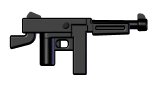 BrickArms Exclusive 2 to 4 Inch Scale Figure Style LOOSE Weapon M1A1 .45 Cal SMG (Black)