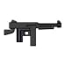 BrickArms Exclusive 2 to 4 Inch Scale Figure Style LOOSE Weapon M1A1 .45 Cal SMG (Black)