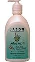 Jason Natural Cosmetics - Satin Soap Aloe Vera, 16 fl oz liquid