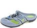 Mion Slack Tide Thong | Women's Shoes Metallic Faded Denim/Black