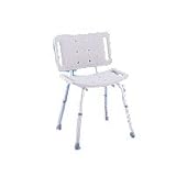 Guardian Shower Chair with Back, Assembled - 1 ea