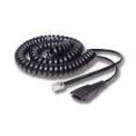 JABRA GN 8000 HEADSET COIL CORD W/GN QD AMPLIFIER (Retail)