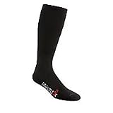 TravelSoft Padded Compression Sock (Large:M10-13, Black)