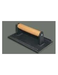 BISS: Winco Cast Iron Steak Weight, 9 x 5 1/4 inch -- 1 each. - Winco