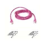 Belkin CAT5E Snagless Patch Cable RJ45M RJ45M; 10 Pink by Belkin