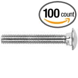 10-24X1 2 Carriage Bolt (100 count) by