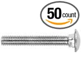10-24X3 Carriage Bolt (50 count) by Kanebridge