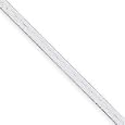 Sterling Silver 3.00mm Magic Herringbone Chain Necklace (Available in 7, 8, 16, 18, 20, and 24 inches Sizes)
