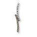14k White Gold White and Champagne Diamond Pendant
