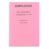 Simplicius: On Aristotle's Categories 7-8 (Ancient Commentators on Aristotle)