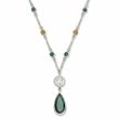 Boston Celtics Rhodium Logo Necklace