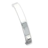 Sterling Silver 9mm Hinged Bangle QB296
