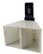 Ampli-Phone Pure Acoustic Speaker for the Apple iPhone - Black color.