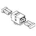 1-1933286-1, Duplex LC Adapter SM-MM Sl Housing (2 Items)