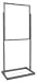 22" x 28" Bulletin Sign Holder w/ Rectangular Tubing Base-Chrome