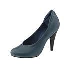 Buy dollhouse Kacey | Ladies Slip-on Dress Shoes Blue by dollhouse