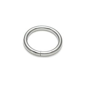 12g 1 2 Surgical Steel Captive Ring