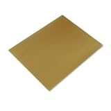 Riverside Paper 54981 Colored 4-ply Poster Board, 22 x 28, Gold On One Side, 25 Boards/Carton