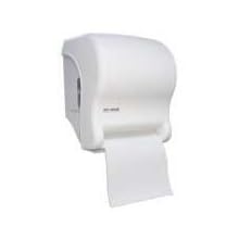San Jamar T8000 Tear-N-Dry Essence Towel Dispenser, Fits 8" Wide Roll, 11-3/4" Width x 14-7/16" Height x 9-1/8" Depth, White