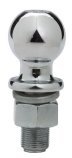 2 Chrome Shank Style Trailer Ball