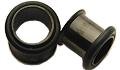 Blackline Single Flared Eyelet from 8g till 000g, in 8g (Gauge), Sold Individually