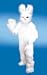 Complete Easter Bunny Costume Suit - Head, Hands, Feet (ADULT SIZE)