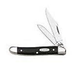 22087 SS Black Synthetic Med Jack
