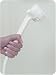 Hand-held Body Shower Soothe Tired Muscles in Real Comfort