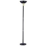 Torchiere Floor Lamp, Black