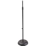 ProLine MS235 Round Base Microphone Stand, Chrome - B001G7C5W2