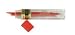 RED REFILL LEAD .9MM 12/TUBE