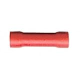 3M Scotchlock Vinyl Insulated Butt Connector 22-18 Gauge (Red) - 100 Pack