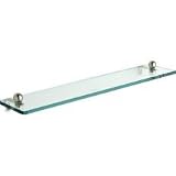 16 Single Shelf. Finish: Polished Brass