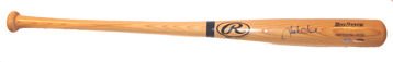Jack Clark Autographed SF Giants Blonde Baseball Big Stick Bat