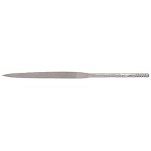 Nicholson Needle File with Handle, Swiss Pattern, Double Cut, Half-Round