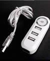 Mini Circular 4-Port USB Hub for Fujitsu tablet