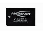 Ansmann Li-Ion Akku (7,4 V, 900mAh) f&uuml;r Nikon ENEL 20 Digitalkameras Preisvergleich