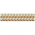 Double Braided Nylon Dock Line - Type: Gold/White - Length: 1/2In. X 25Ft.