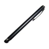 Premium Eingabestift Stylus Stift - Farbe schwarz zum anstecken wie ein Kuli zB für Cowon iAudio D2 (4GB) / Q5W (40 GB), Creative Labs ZEN Vision:M (60GB), E-Ten glofiish X650, Loox T830, Garmin nüvifone, HP iPAQ 614 / iPAQ 914, HTC Advantage X7510 / Hermann / P3300, P3470 (Pharos) / Raphael, HTC Touch / Touch Diamond / Touch , Touch Pro, HTC TyTN / TyTN II, LG Prada KE850 / KF600 / KF700 / KS20, LG Viewty KU990, Motorola MOTO U9 / MOTORAZR2 V8 / RAZR2 V9, Nokia N95, N95 8GB, O2 XDA Nova / XDA Orbit 2, Palm Centro, Samsung SGH-F480 / SGH-F700 Qbowl / SGH-I780, SGH-P720 / SGH-U900 Soul / YP-P 2 JC (8GB), Sony Ericsson G700 / G900 / K850i / M600i / P1i / P990i / W950i / W960i / T-Mobile Ameo / MDA Touch / MDA Vario II / MDA Vario III, T-Mobile MDA Vario IV, MDA Compact IV, Vodafone VPA Touch / VPA compact V