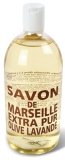 Compagnie de Provence Liquid Marseille Soap Olive & Lavender 33.8oz Refill Plastic Bottle