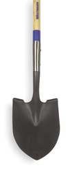 Westward 1WG31 Rnd Point Shovel, 48 In Handle