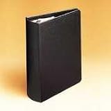 Wilson Jones 345-42 Wilson Jones Hvywt Casebound Round Ring Binder, 3 Ring, 9-1/2 X 6, 2 Cap, BLK