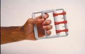 Cando Rubber Band Hand Exerciser - Variable Resistance