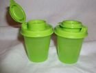 Salt and Pepper Shakers From Tupperware in New Personal Green Color
