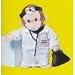 Russ Berrie Curious George Doctor 12