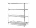 Metro Super Erecta Chrome Shelving Unit Assembly 1 EA EZ2460NC-4